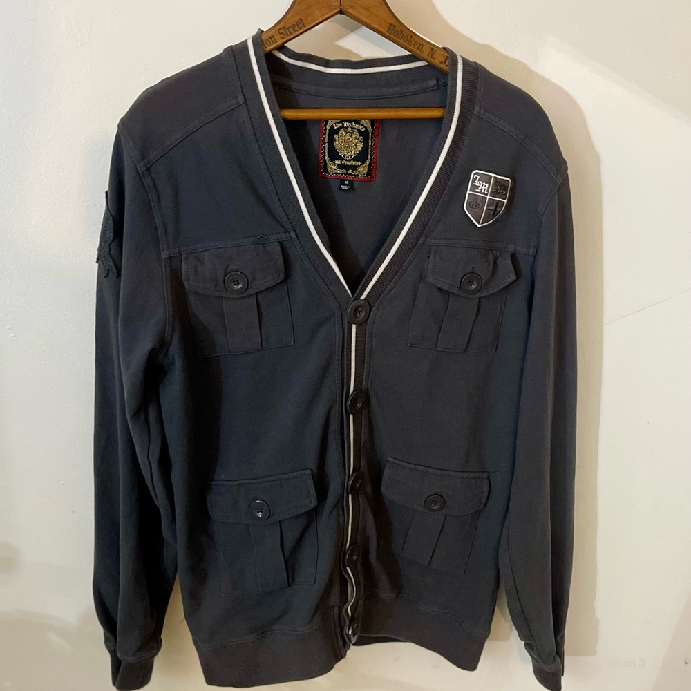 Y2K Live Mechanics Embellished Cardigan